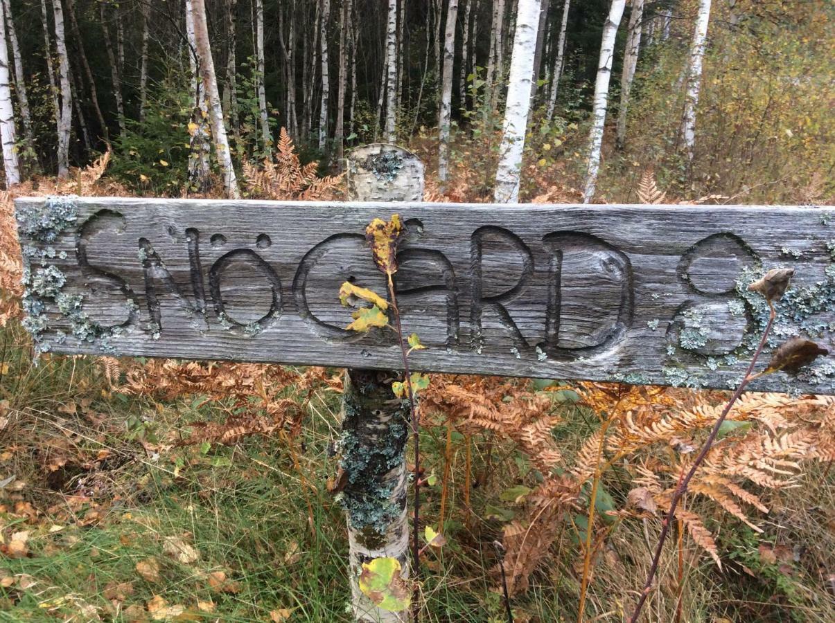 Mysig Och Modern Stuga Pa Snoegard, Naera Havet Och Naturen Lur  Exterior photo